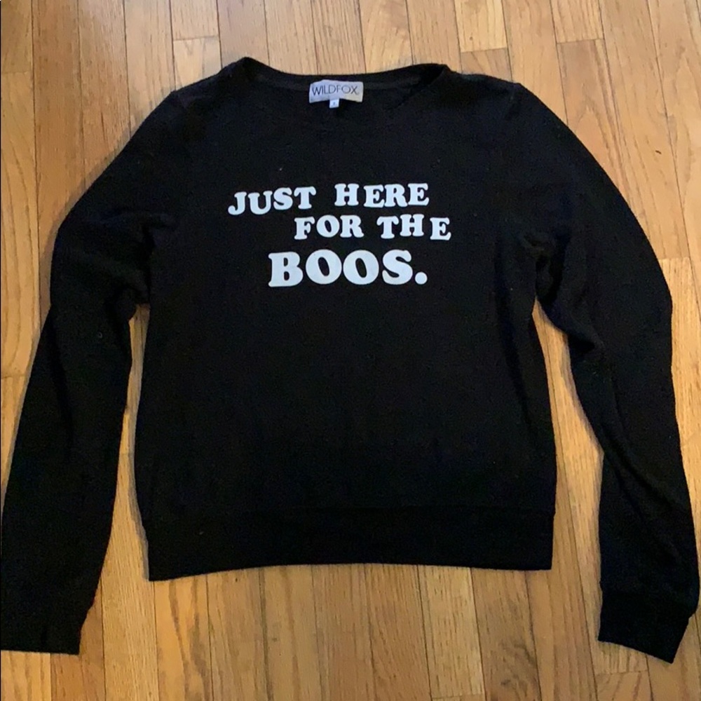 Black Wildfox sweatshirt size small